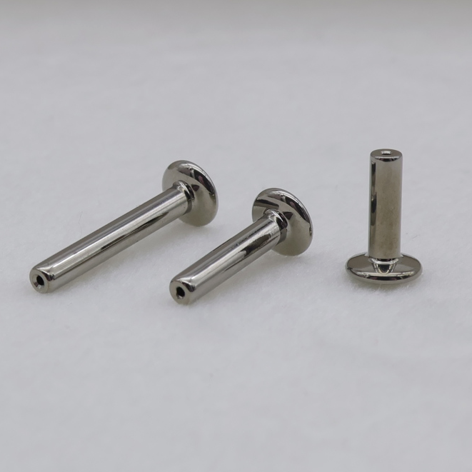 14g Flat Back Post Threadless