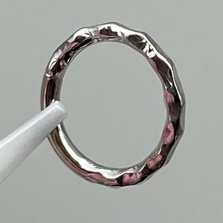 BVLA Hammered Seam Ring