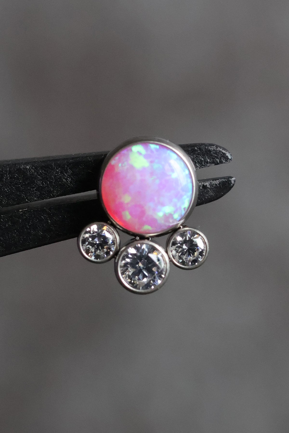 Tangent Opal Cluster Threadless End