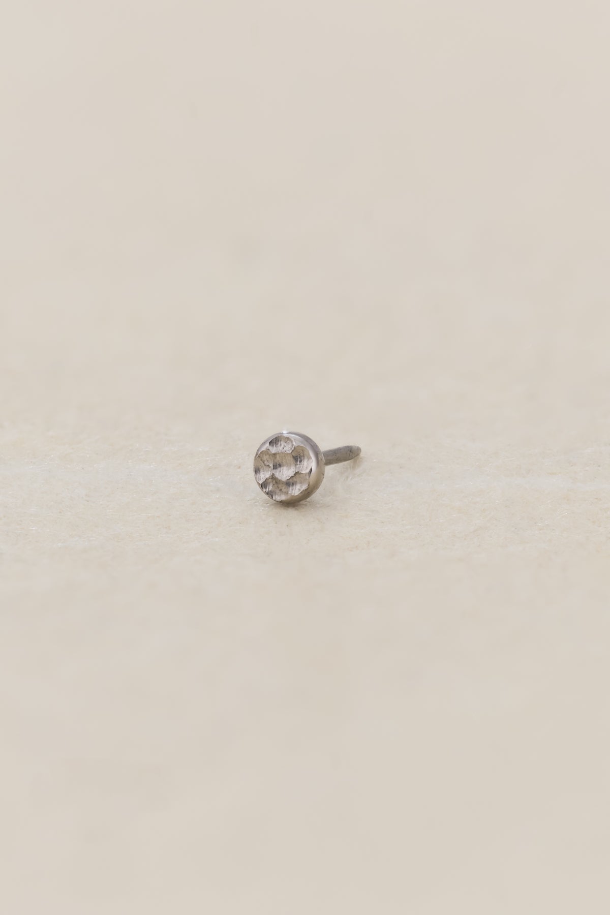 Hammered Disc Threadless End