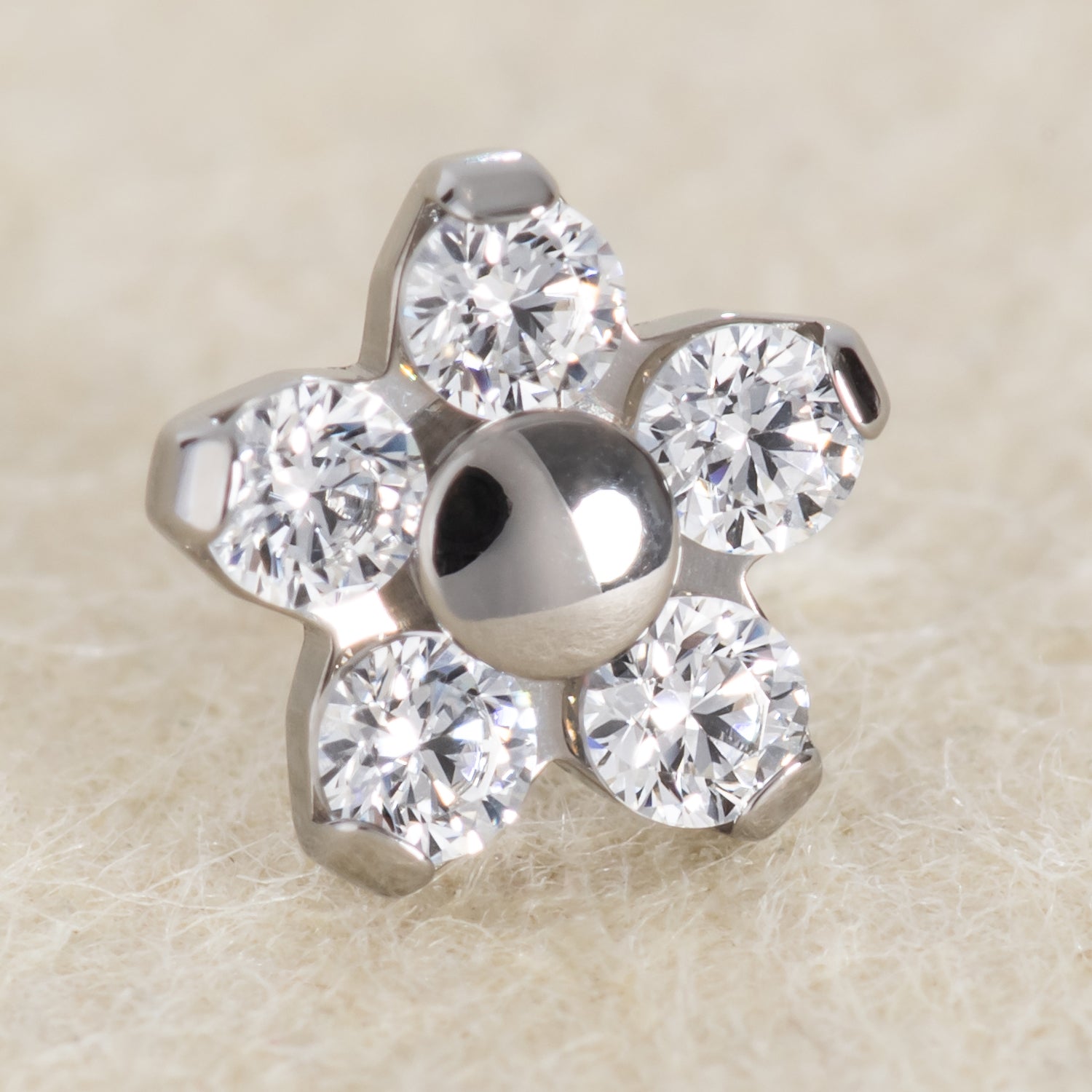 Flower Threadless End