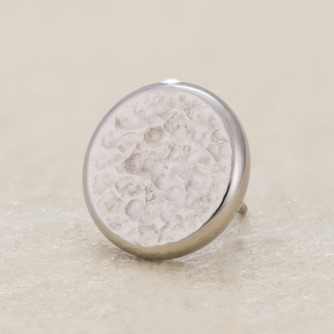 Hammered Disc Threadless End