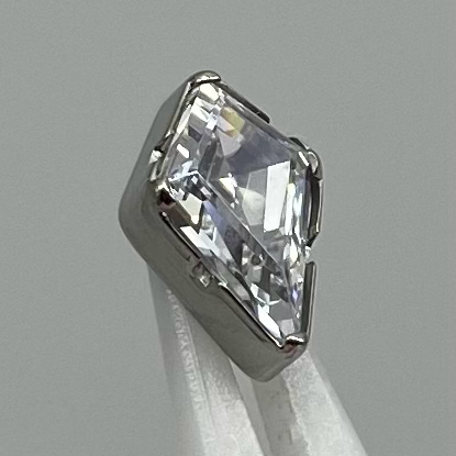 Threadless Kite Prong Gem End