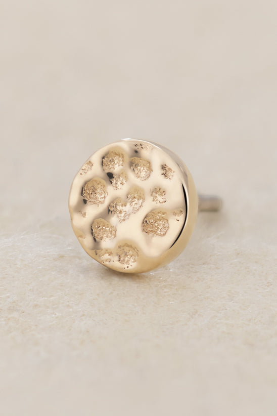 BVLA Hammered Disc Threadless End