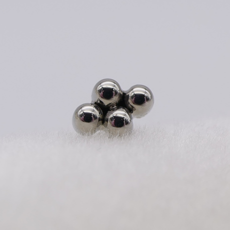 Quad Bead Threadless End