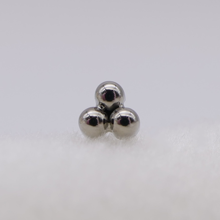 Tri Bead Threadless End