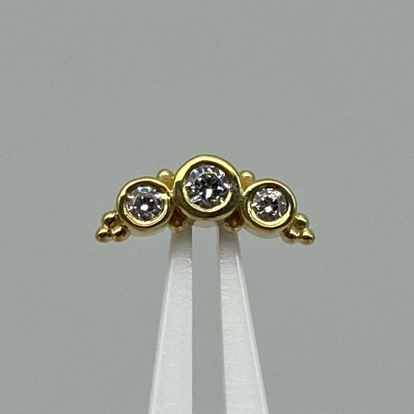 BVLA 3 Gem Graduating Panaraya Threaded End