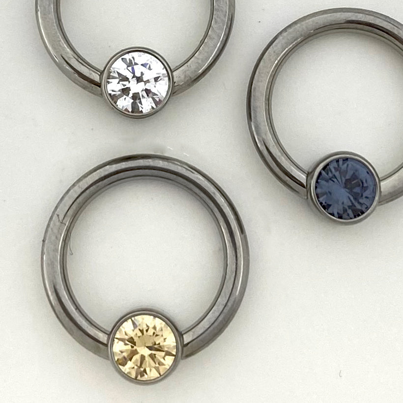 Gem Set Captive Bezel