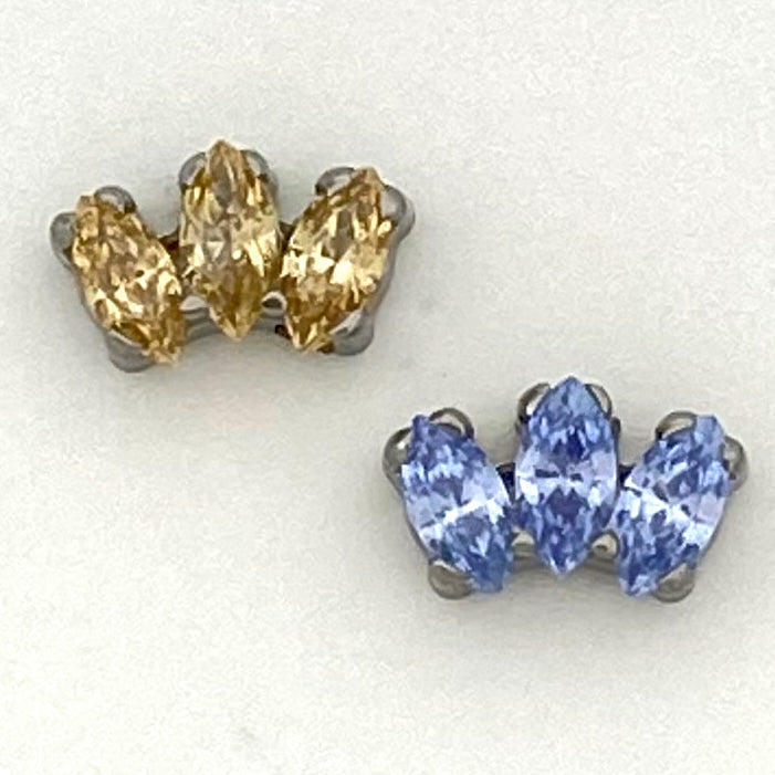 Marquise Fan Threaded End