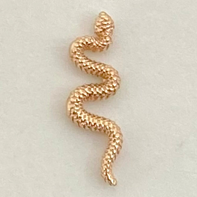 BVLA Tiny Delicate Snake Threadless End