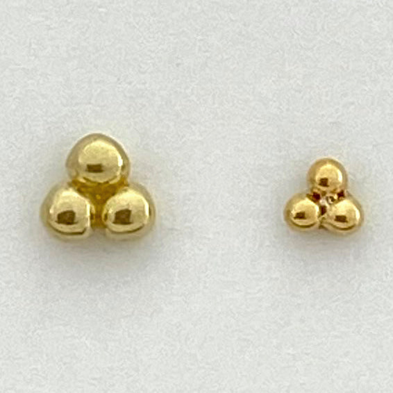 BVLA Tri Bead Cluster Threadless End