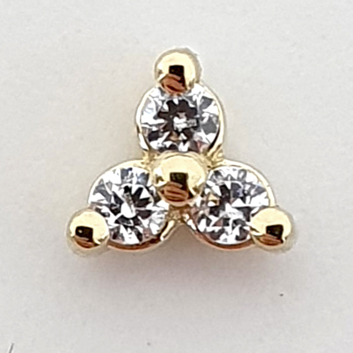 BVLA Tri Prong Cluster Threadless End