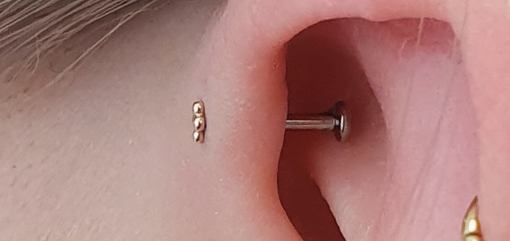 Post Downsizing After Piercings